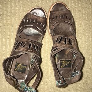 Freebird by Steven Brown Leather Sandals